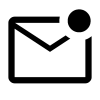 Mark Email Unread Icon, kostenlos CC0