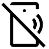 Mobile Sound Off Icon, free CC0