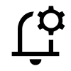 Notification Settings Icon, free CC0