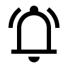 Notifications Active Icon, free CC0