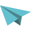 Paper Plane Icon, free CC0
