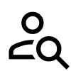 Person Search Icon, free CC0