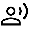 Icône Record Voice Over, gratuit CC0