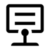 Table Sign İkon, ücretsiz CC0