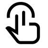 Touch Double Icon, free CC0