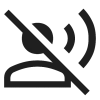 Voice Over Off Icon, free CC0
