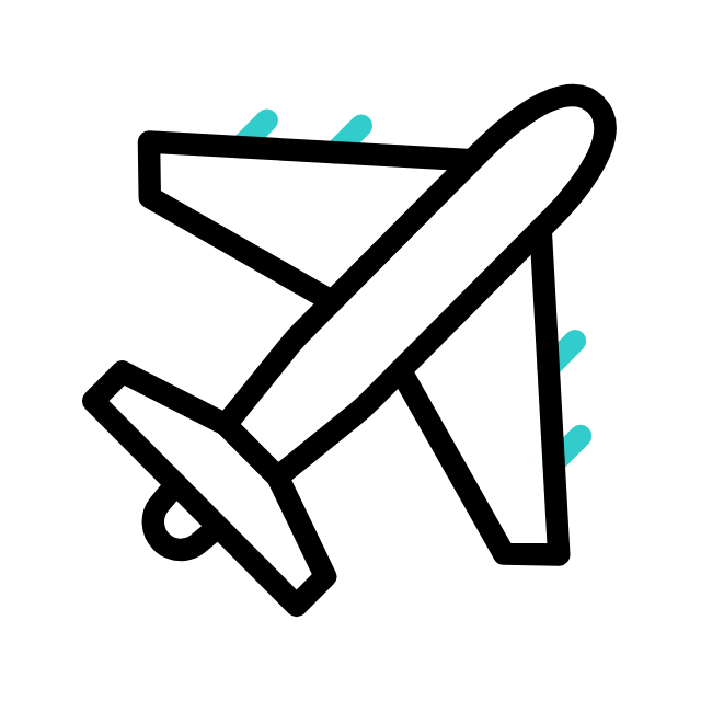 GIF Airplane, gratis CC0