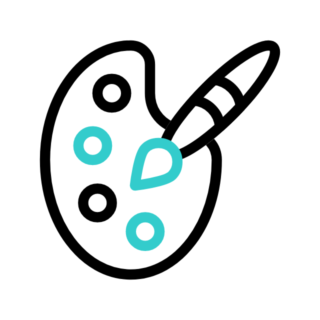 GIF Paint Palette, gratis CC0