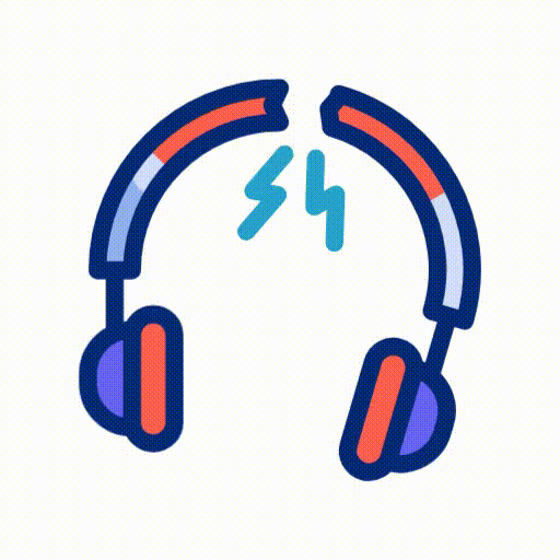 GIF Headphones, gratuit CC0