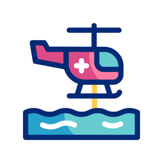 GIF Helicopter Rescue, gratuit CC0