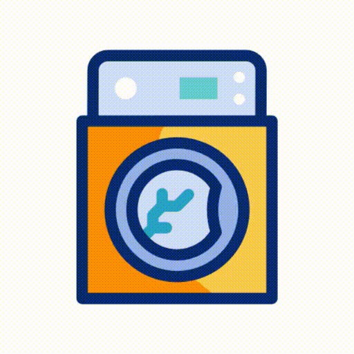 GIF Washing Machine, gratuit CC0