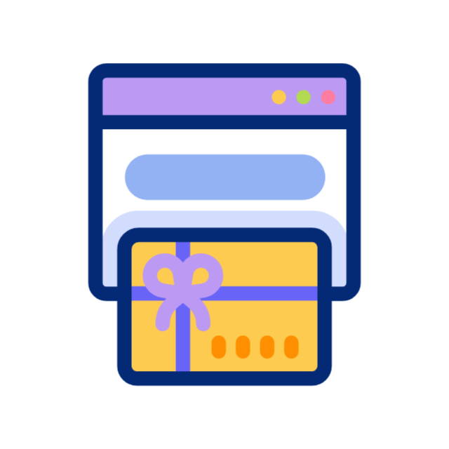 Gift Card GIF, ücretsiz CC0