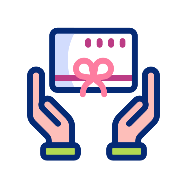 Gift Card GIF, kostenlos CC0