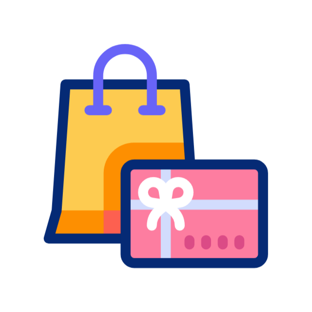 Gift Card GIF, kostenlos CC0