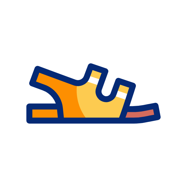 Sandal GIF, kostenlos CC0