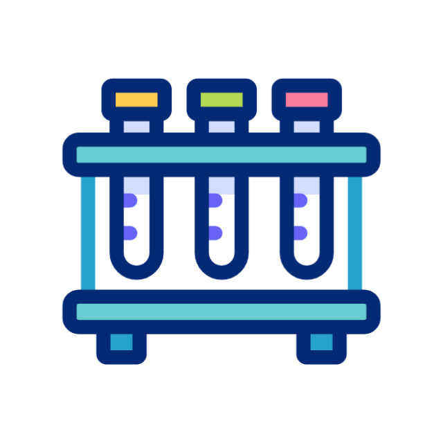 Test Tubes GIF, ücretsiz CC0