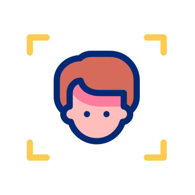 Face Scan GIF, ücretsiz CC0