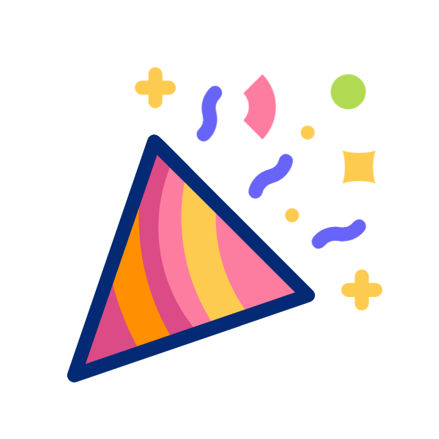 Party GIF, kostenlos CC0