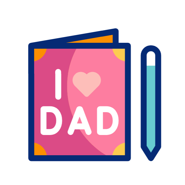 GIF Dad Greeting Card, gratuit CC0