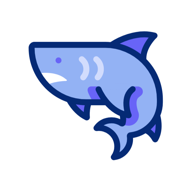 Shark GIF, kostenlos CC0