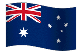 Australia Flag GIF, free CC0