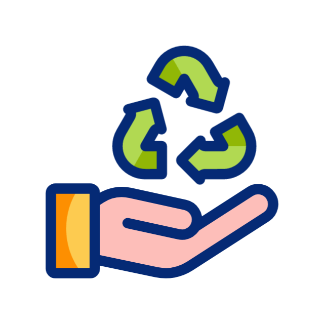 Recycling GIF, free CC0