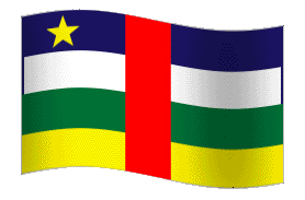 Central African Republic Flag GIF, free CC0