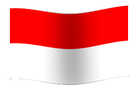 Indonesia Flag GIF, free CC0