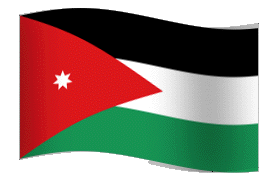 Jordan Flag GIF, free CC0