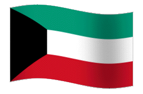 Kuwait Flag GIF, free CC0