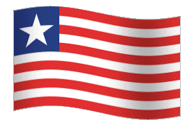 GIF Liberia Flag, gratuit CC0