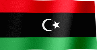 Libya Flag GIF, free CC0