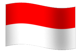 Monaco Flag GIF, free CC0