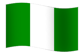 Nigeria Flag GIF, kostenlos CC0