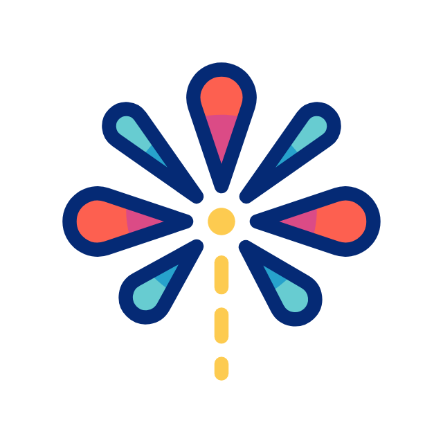 Fireworks GIF, free CC0