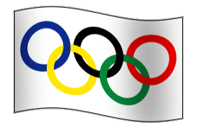 International Olympic Committee Flag GIF, free CC0