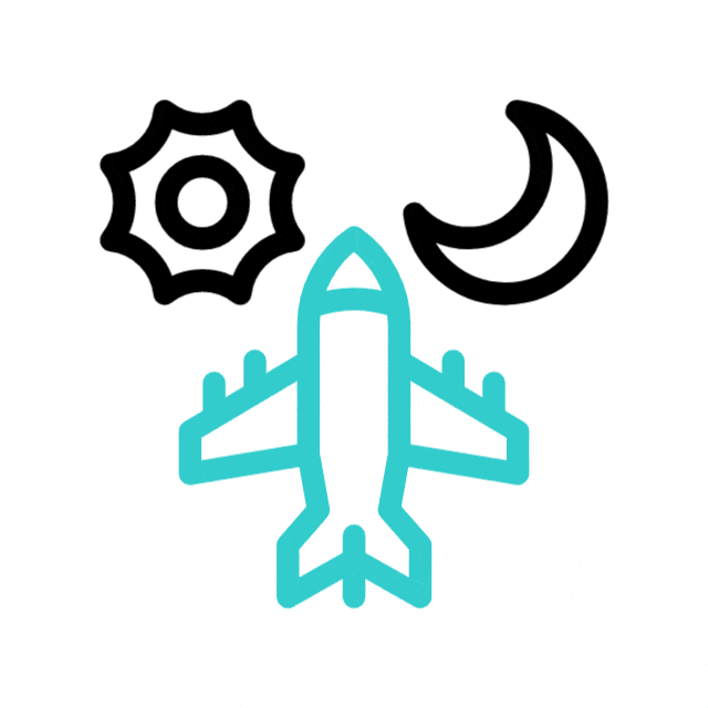 Jet Lag GIF, free CC0
