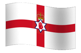 Northern Ireland Flag GIF, free CC0
