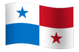 GIF Panama Flag, gratuit CC0