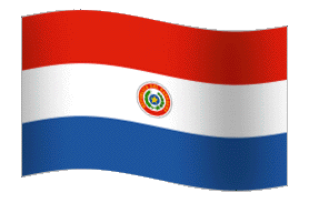GIF Paraguay Flag, gratis CC0