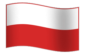 Poland Flag GIF, free CC0