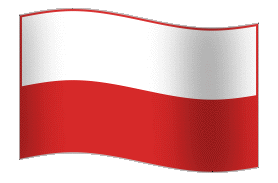 Poland Flag GIF, free CC0