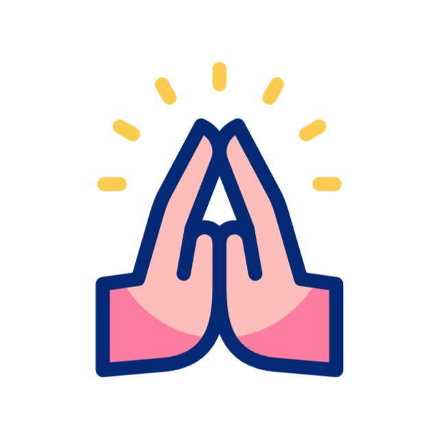 Pray GIF, free CC0