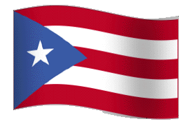 Puerto Rico Flag GIF, free CC0