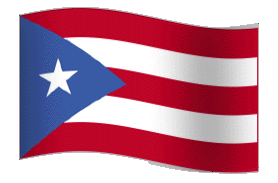 Puerto Rico Flag GIF, free CC0