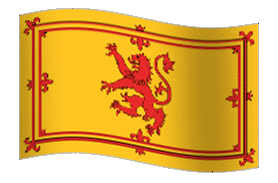 Royal Standard of Scotland Flag GIF, free CC0