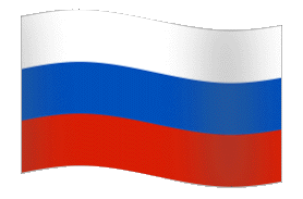 GIF Russia Flag, gratis CC0