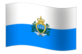 GIF San Marino Flag, gratis CC0
