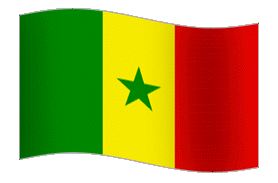 Senegal Flag GIF, free CC0