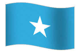 Somalia Flag GIF, free CC0